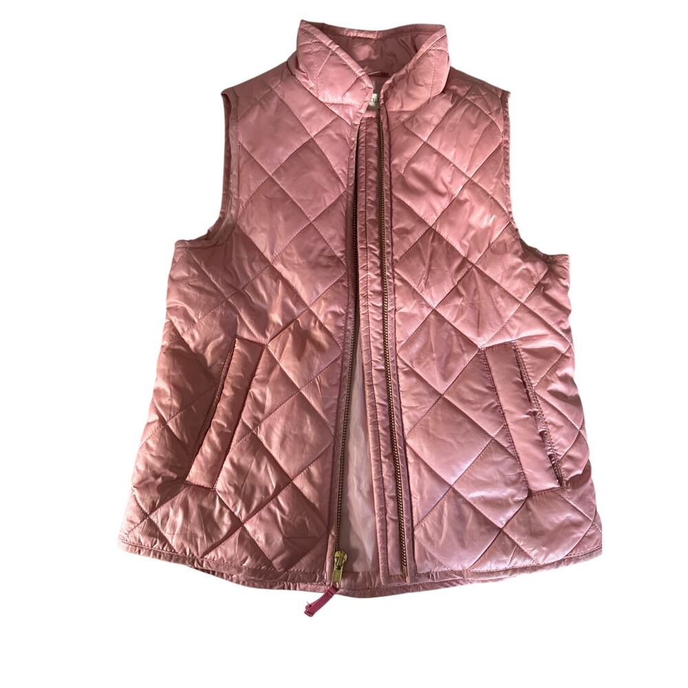 Crewcuts pink vest size XS